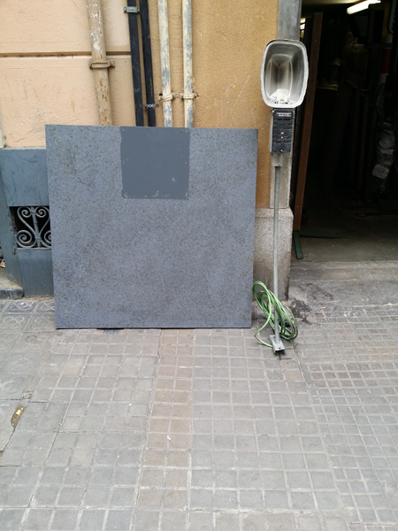 poste farola con base 1u